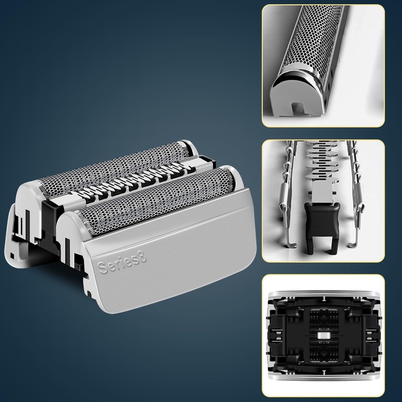 83M Shaver Head for Series 8, S8 Shaver Head Replacement