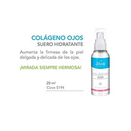 Loción Colágeno Contorno De Ojos 20 Ml Suero Hidratante Shelo NABEL