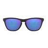 Oakley Frogskins Sunglasses Matte Black with Violet Iridium Lens +