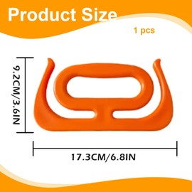 1-Piece Shopping Bag Carrier, Heavy Duty Shopping Bag Holder, Holds 100 lbs Each - Comfortable Handle for Carrying Shopping Bags, Shopping Bags, Buckets, multicoloured