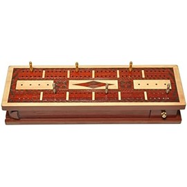 PALM ROYAL HANDICRAFTS - Juego de 2 tablas de madera para cuna con incrustaciones de madera de sangremadera de arce, almacenamiento disponible para