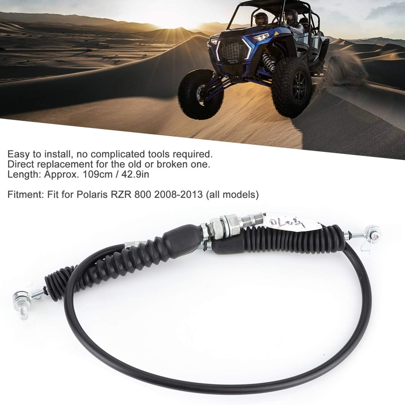 Acouto Gear Shift Cable Replace,109cm/42.9in Gear Shift Control Cable 7081680