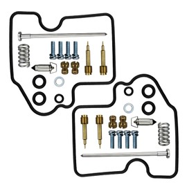 Onseeda Carburetor Repair Rebuild Kit for Yamaha WR250F YZ250F WR400F WR426F 2001-2013 Polaris Outlaw 525 HONDA CRF250R TRX450R SUZUKI DRZ400 RMZ 250 450 KAWASAKI KX250F KX450F 30EXC 450SXF