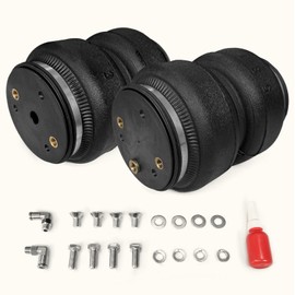 MILLISEC 2PCS Air Suspension spring Bags Compatible for Truck,Van,SUV,GMC Sierra,Chevy Silverado,Ram 1500/2500/3500, F-150, F-250, F-350, F-450