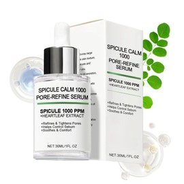 Minimizing Pores & Sebums Face Serum - Oil Control & Dark Spots Minimising Essence - Spicule Calm 1000 Pore-Refine + Heartleaf Extract, Deeply Purifies Pores, Relieve Irritation and Discomfort 30ml