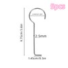 Naisfei 5 PCS Drain Key Lifting Hook, Stainless Steel Silver