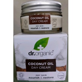 Dr. Organic Dr Organic Virgin Coconut Oil Day Cream 1.7oz 50ml Exp 02/2027