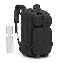 30L Mountaineering Outdoor Multifunctional Backpack 3 Days Tactical Backpack Military Tactical Backpack Assault Pack for Hiking Camping Trekking Hunting,Black