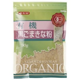 Organic Black Sesame Flour, 3.2 oz (90 g) x 2 Packs, JAN: 4902939240341