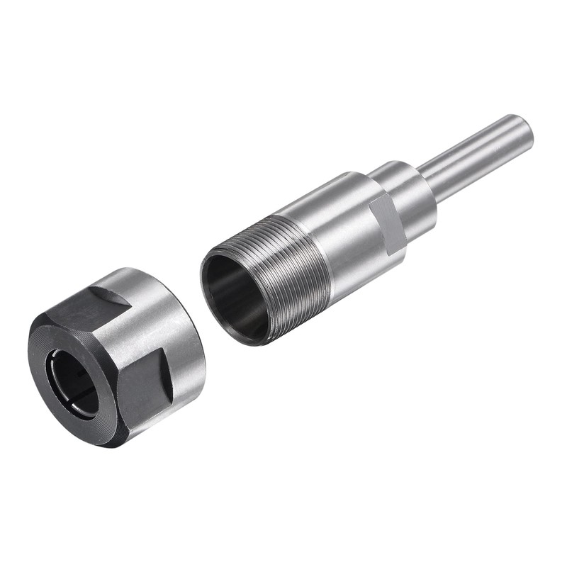 sourcing map Router Collet Extension Rod Converter Adapter 8mm to