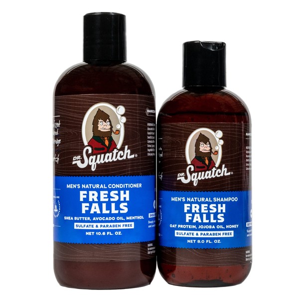 Dr. Squatch Dr. Squatch Fresh Falls Shampoo + Conditioner Hair
