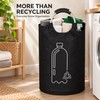 82L Recycling Bin for Empty Bottle Storage – Foldable Waterproof