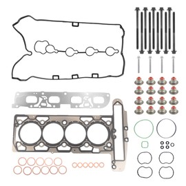 X AUTOHAUX 1 Set Engine Cylinder Head Gasket Set with Head Bolts for Chevy Equinox Impala Malibu for Buick Lacrosse for GMC Terrain Cylinder Full Head Gasket Set