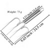 Thanksgiving Turkey & Roast Lifters, Stainless Steel Roaster Forks, Transfer