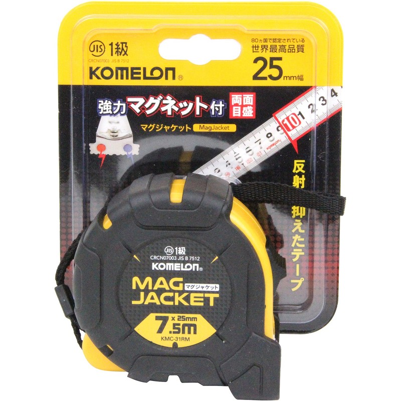 Komeron Major Convex Mag Jacket Measuring Tape, KMC-31RM