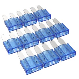 AUPROTEC Micro 2 Car Fuses Blade Fuses MikrOTO II 5A - 30A Selection: 15A Amps Blue, Pack of 10