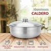 Alpine Cuisine 13-Quart Nonstick Aluminum Caldero Pot with Aluminum Lid