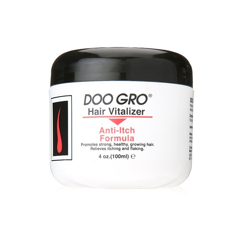 DOO GRO Hair Vitalizer, Anti-Itch Formula, Menthol Scent, Blue, Unisex,