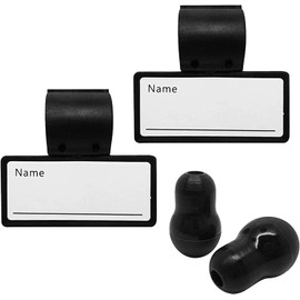 Stethoscope Name Tag - Two Sided Name ID Tag Clip for Stethoscope - Designed for ADC, MDF and Littmann Stethoscopes - Ideal for Nurses, EMTs, Veterinarians, Paramedics and Med Students