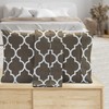 Valerian Trellis Printed Pillowcases 2-Piece Set Egyptian Quality 1500 Thread