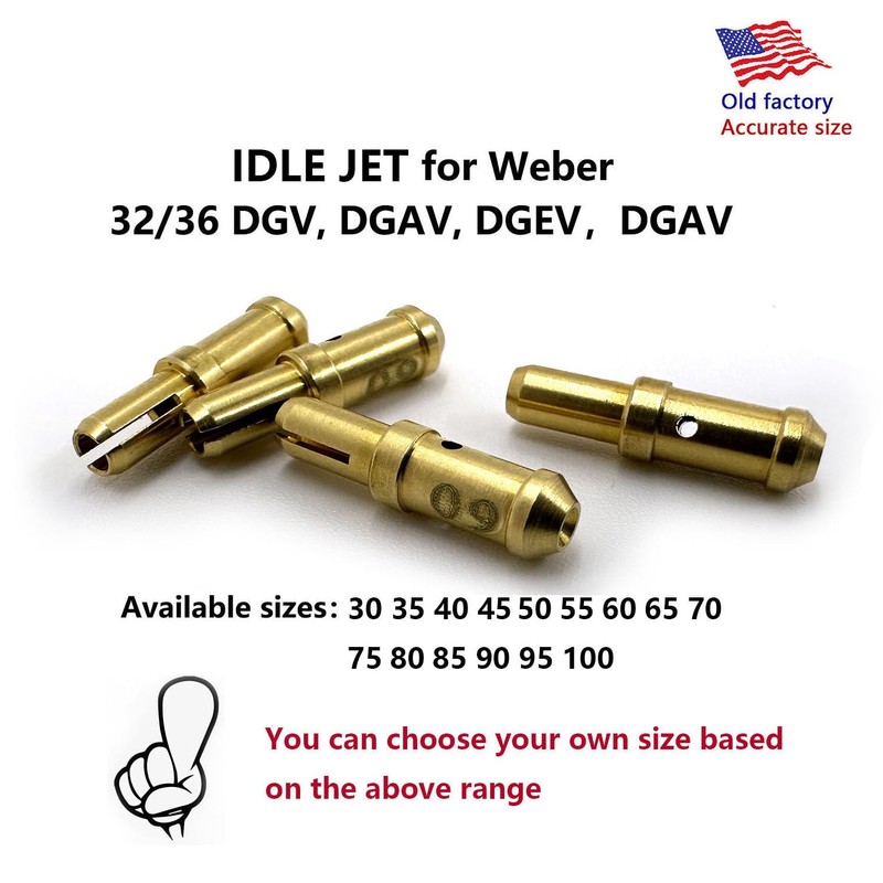 Jetting Kit For Weber 32/36 DGV DGEV DGAV DGES DGAS
