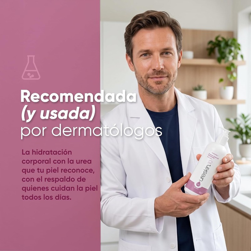 Crema Corporal con Urea 10% 500 g