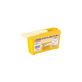 SharpsGuard Yellow 1 Litre Com-Plus Sharps Bin