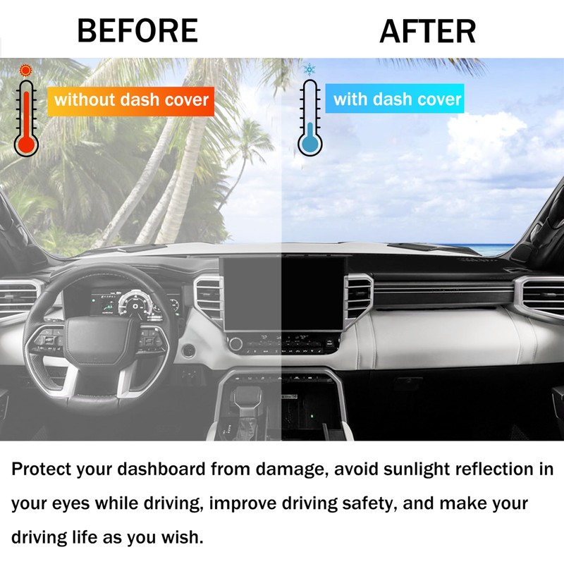 Dash Cover for Tundra Accessories 2022 2023 2024 2025 2026
