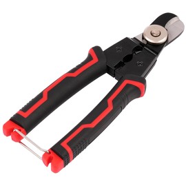Installation Solution 7” Cable Cutter (IS-CRS1200), Wire Cutters, Wire Stripper Tool, Non-Slip Grip, TPR Handle