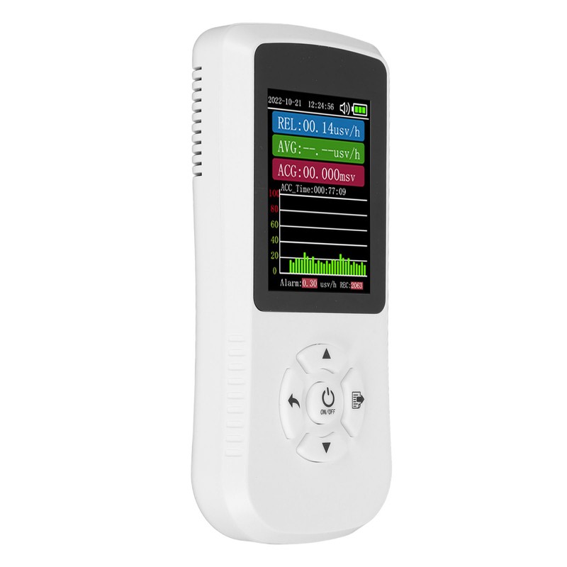Geiger Counter Nuclear Radiation Detector 2.8 Inch LED Display X