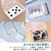 I'm so happy Trinket Case with Lid, Plastic, Clear Case,