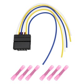 VGOL 6 Pin Car Tail Light Contact Wiring Harness Connector 1SL945257 1SL945095F Compatible with Volkswagen Dem Waterproof Electrical Connector Plug