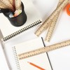 ZZTX 3 Pack Wooden Ruler 12 Inch Rulers Bulk Wood