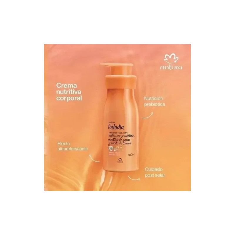 Natura Tododia Hojas de Limón y Guanábana Crema Corporal 400ml