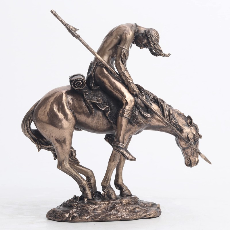 Veronese Design 7 5/8 Inch The End of Trail Native