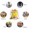 1 Pack Insulated Lunch Bags with Drawstring, Foldable Waterproof Lunch