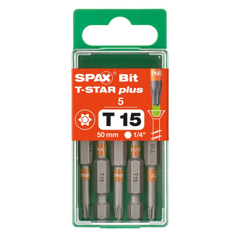 SPAX 5000009183159 T-STAR Plus T10 x 50 (5 Pieces)