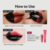 MILKTOUCH Black Peel Off Lip Tattoo - Long-Lasting Matte Lip,