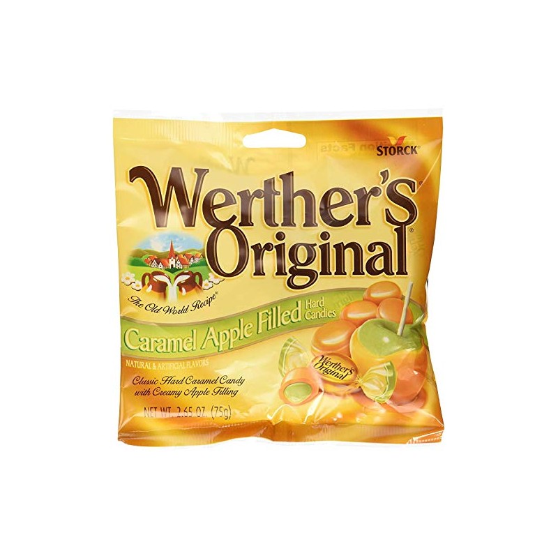 Werthers Original Caramel Apple Filled Hard Candies (pack of 6)