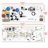 HPUY W10515058 Compatible for whirlpool kenmore Maytag freezer led light