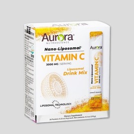 Aurora High-Concentration Nano Liposomal Vitamin C 3000mg (1-Month Supply in Powder) / 오로라 고함량 나노 리포좀 비타민C 3000mg (분말 한 달 분)