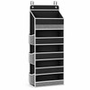 Hanging Storage Organizer for Behind-Door Use – Anti-Tilt Multi-Pocket Shelf