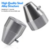 GONENGNAIL-Ground Rod Driver Cap,Heavy-duty Steel Hammer Pad Tool for Driving
