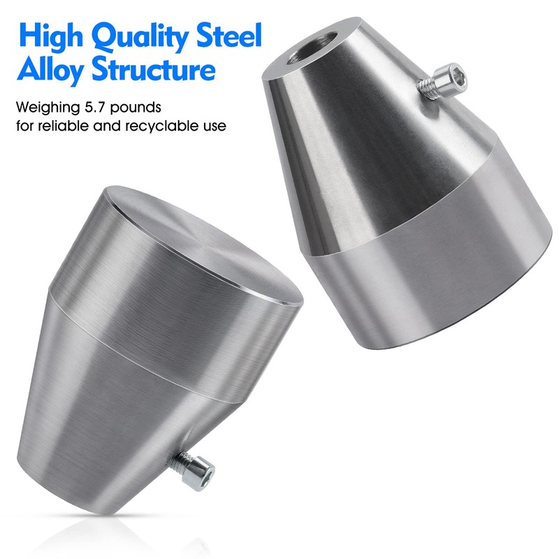 GONENGNAIL-Ground Rod Driver Cap,Heavy-duty Steel Hammer Pad Tool for Driving
