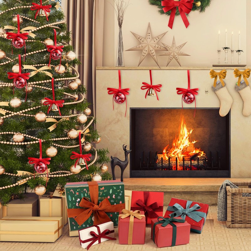 Jeuhoue Black Velvet Ribbon Double Faced, 1-1/2 Inch x 20Yd,