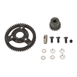 RC Pinion Spur Gears Steel 32P 0.8M 52T Spur Gear 18T Pinion Gear Set for Traxxas Slash 2WD 1/10 RC Car