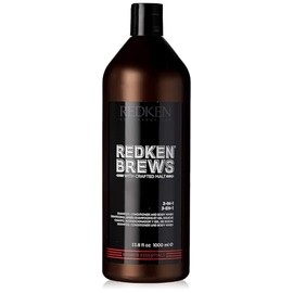 Redken Brews 3‑in‑1 Shampoo, Conditioner & Body Wash 33.8 fl. oz.