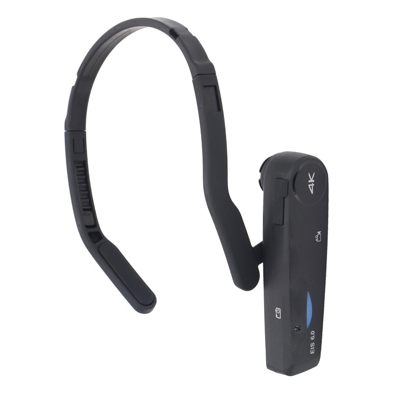 EP6 PLUS 4K Head Mounted Camera Wearable Video Camera 30FPS