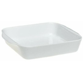 Pillivuyt Baking Dish Medium Square Baker (3-1/2-Cup, 6-3/4-Inch)
