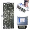 EVAQ8 Survival Bag Lightweight Thermal Double Layer Silver Bivy Bag.